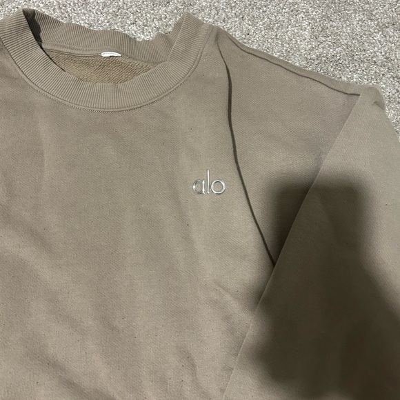 Alo accolade crewneck Gravel - Picture 3 of 3
